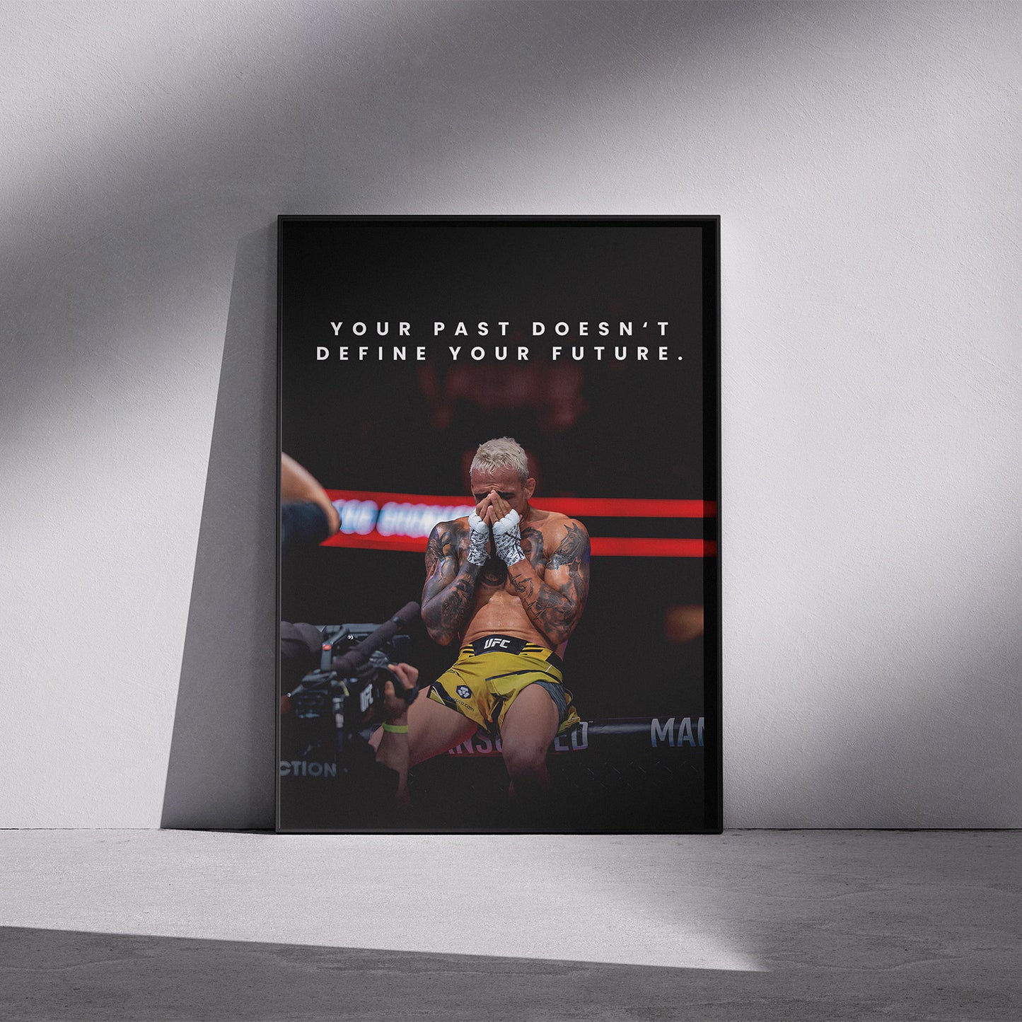 YOUR PAST DOESN'T DEFINE YOUR FUTURE - Gallery Poster