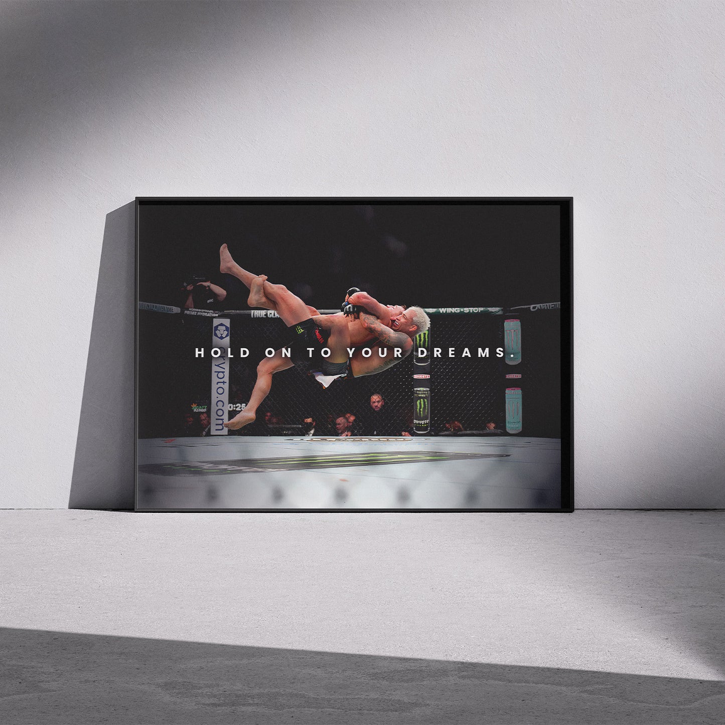 HOLD ON TO YOUR DREAMS - Gallery Poster