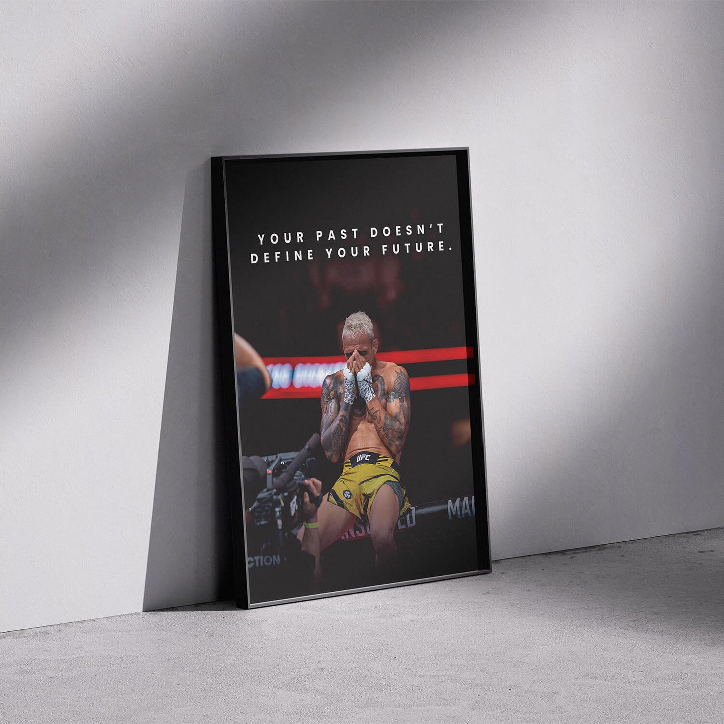YOUR PAST DOESN'T DEFINE YOUR FUTURE - Gallery Poster